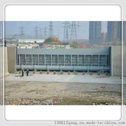 荆州平面钢制闸门使用方法，钢坝闸，崇鹏水工液压升降钢坝闸