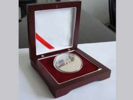 西安纪念币制作-周年纯银纪念币制作-纪念章制作