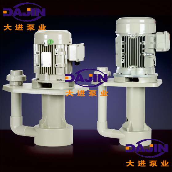 大进泵业厂家直销GFPP材质DJH-1HP型线路板耐腐蚀立式泵