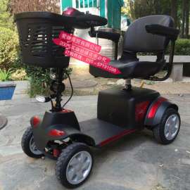 正品包邮普拉德GOGO-PLUS老年四轮电动轮椅代步车，智能刹车